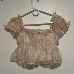 Crop Blouse Top